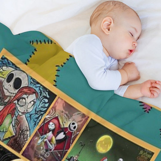Nightmare Before Christmas Quick-dry Throw Blanket