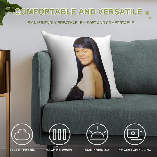 JYP Fancy Twice Meme Soft Easy Maintenance Throw Pillow