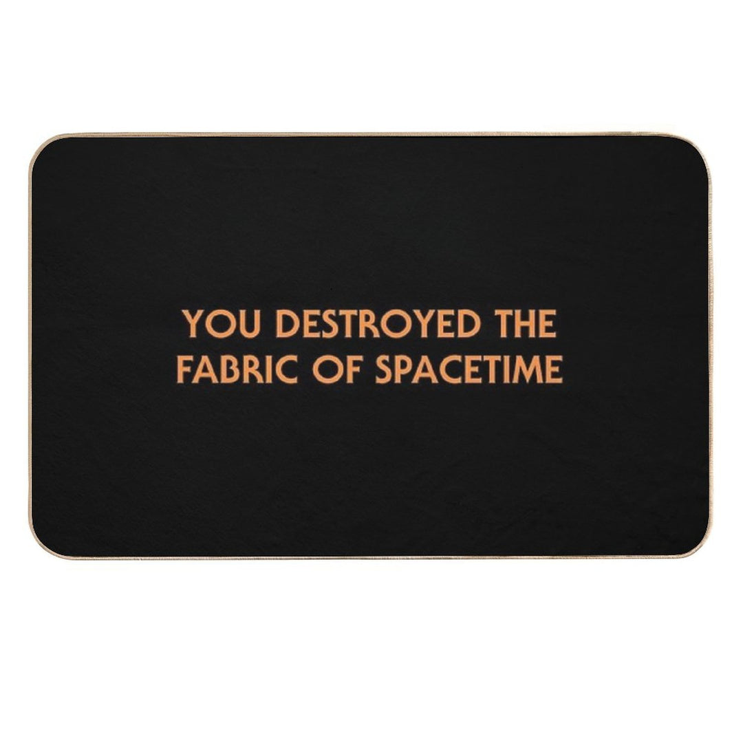 Outer Wilds Breaking Spacetime Ending  Repositionable Bath Mat