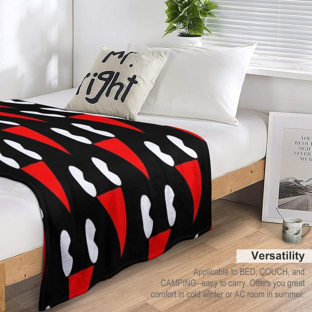 Lil Darkie Merch Lil Darkie Face Logo Gift Halloween Day, Thanksgiving, Christmas Day Versatility Throw Blanket