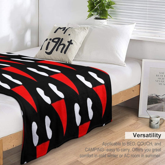 Lil Darkie Merch Lil Darkie Face Logo Gift Halloween Day, Thanksgiving, Christmas Day Versatility Throw Blanket