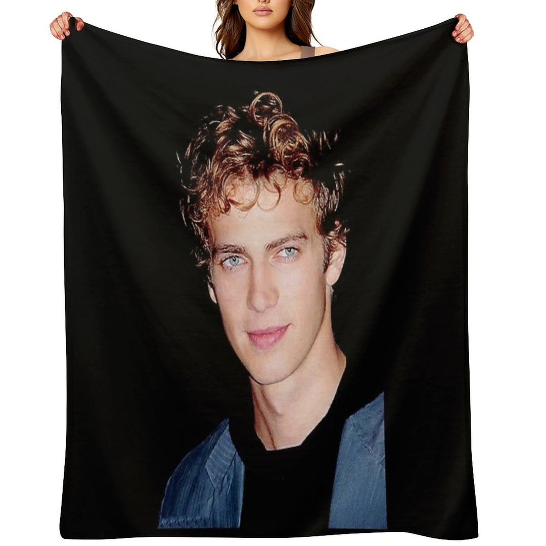 Hayden Christensen Shrink-resistant Throw Blanket