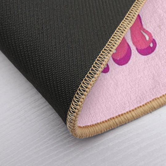 “THRIFT OR DIE” Pink  Rapid-Drying Bath Mat