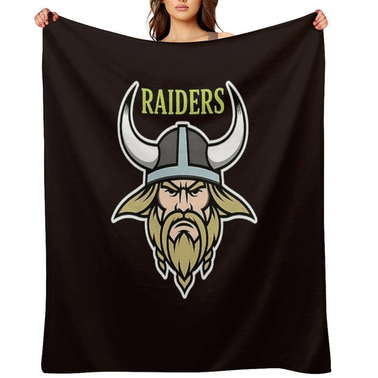 The Raiders Canberra Easy Care Throw Blanket