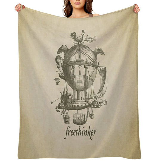 Freethinker Premium Throw Blanket