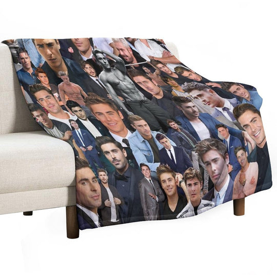 Zac Efron Comfort Throw Blanket