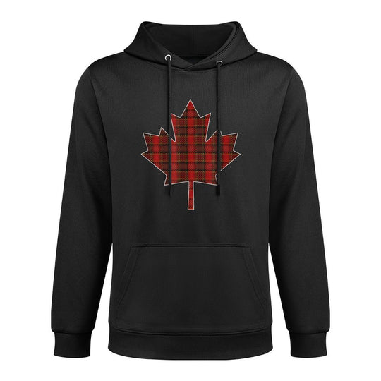 Canadian Plaid - Canada Maple Leaf Pride Durable Construction Hoodie
