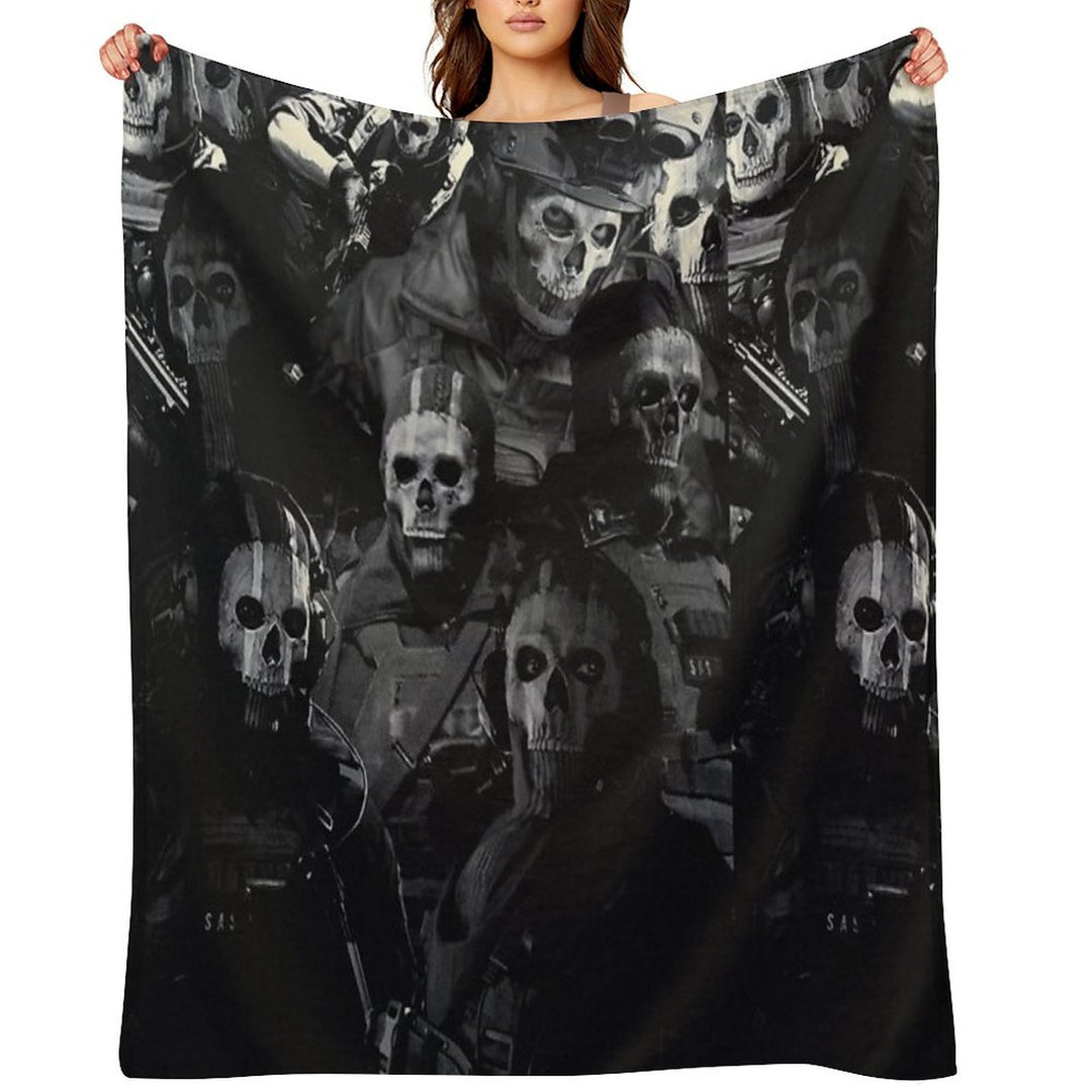 Simon Ghost Riley Lightweight Throw Blanket