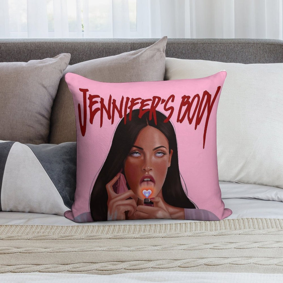 Jennifer’s Body! Check Soft Washable Throw Pillow