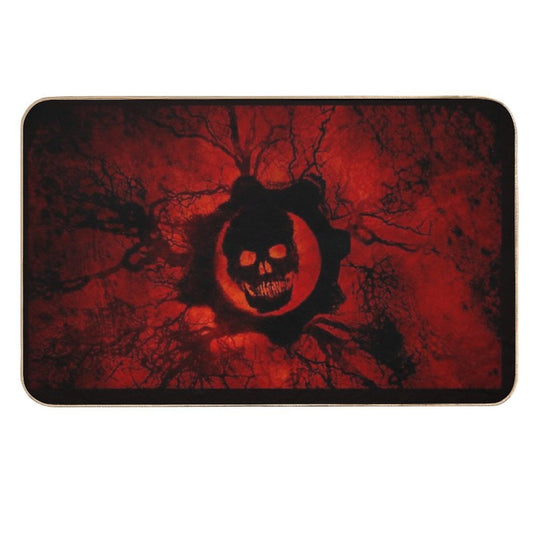 Video Games Skull  Non-Slip Bath Mat
