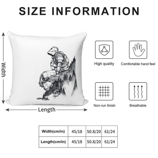 Iron Giant Soft Multiple Sizes Throw Pillow