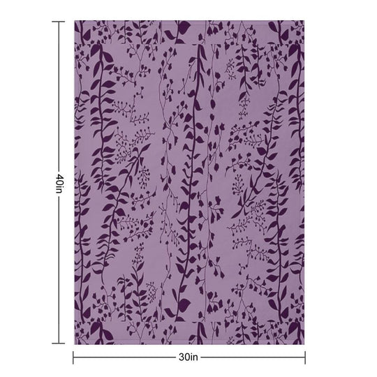 Bella Swan's Comforter Set Replica  Purples Cool - Version 1  Twilight Saga Fanart Durable Throw Blanket