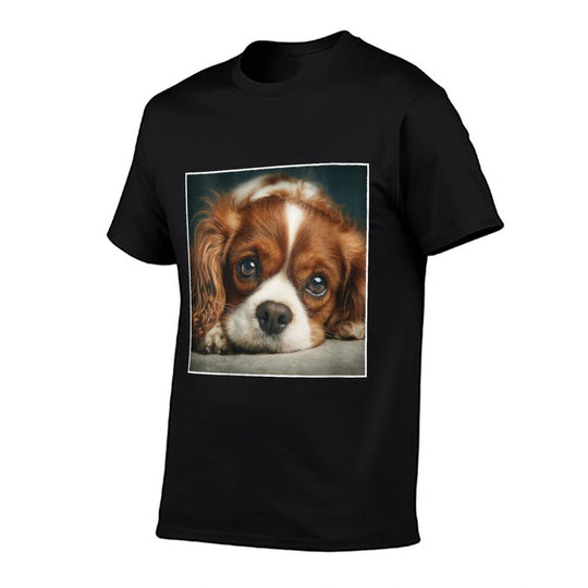Womens Cavalier King Charles Spaniel Dogs  Fade-proof Color T-Shirt