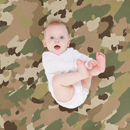 Multicam Camouflage Pattern. Multi-functional Throw Blanket