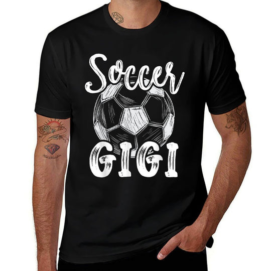 Soccer Gigi Women Family Matching Team Player Soccer Ball  Odor-resistant T-Shirt