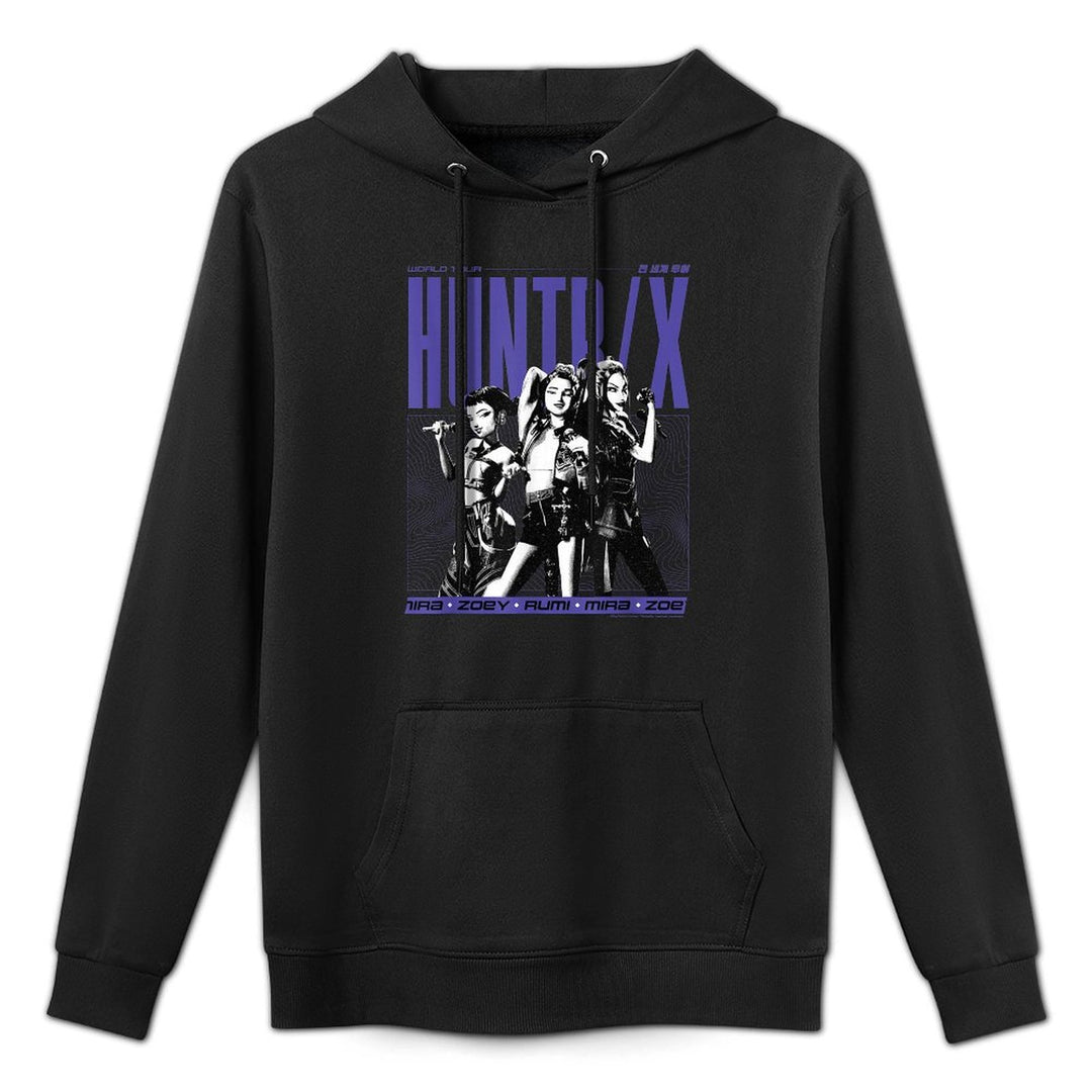 Kpop Demon Hunters Halloween World Tour Huntrix Poster Shrink-Resistant Hoodie