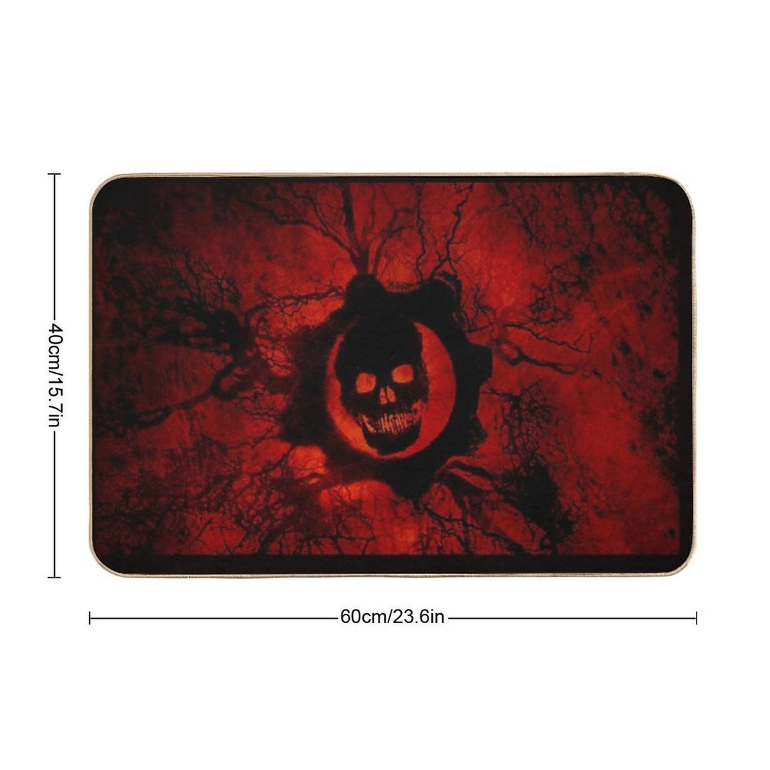 Video Games Skull  Pet-Safe Bath Mat
