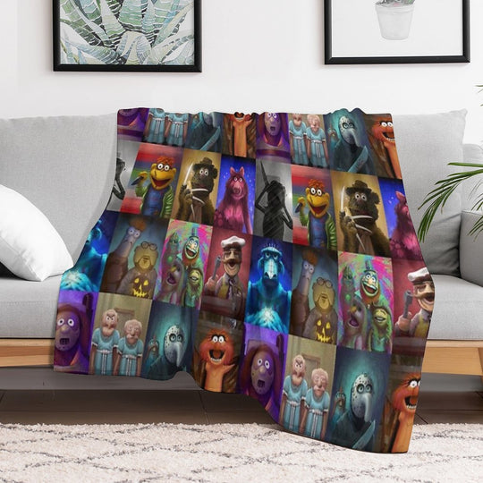Muppet Maniacs Series 1 Compact Throw Blanket