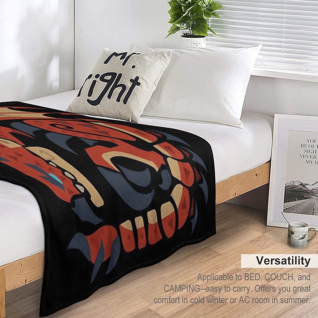 Rathalos - MHW Multi-functional Throw Blanket