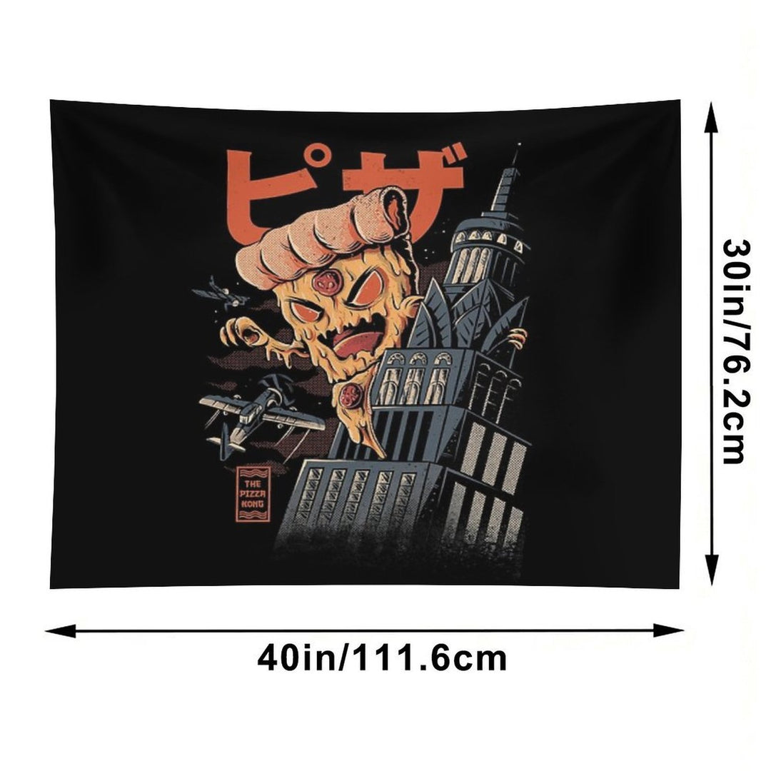 Pizza Kong Tapestry