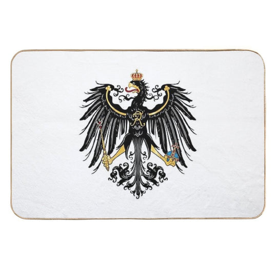 Prussian Eagle  Long-Lasting Bath Mat