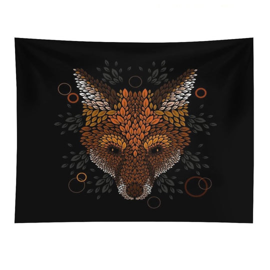 Fox Face Tapestry
