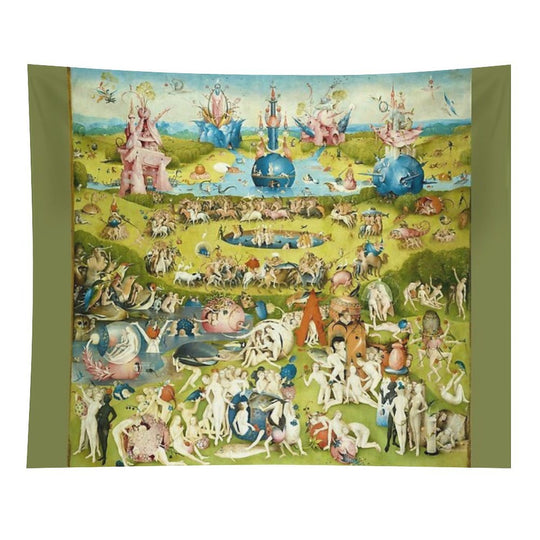 HD Garden of Earthly Delights, by Hieronymus Bosch HIGH DEFINITION Tapestry