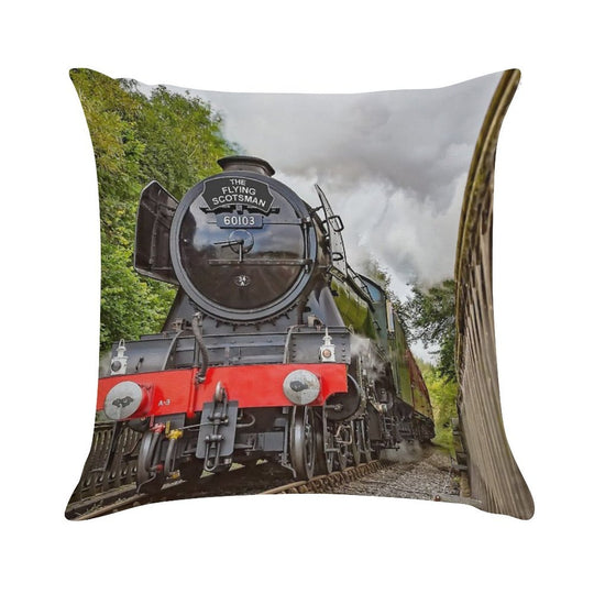 The Flying Scotsman 60103 Soft Shrink-Resistant Throw Pillow