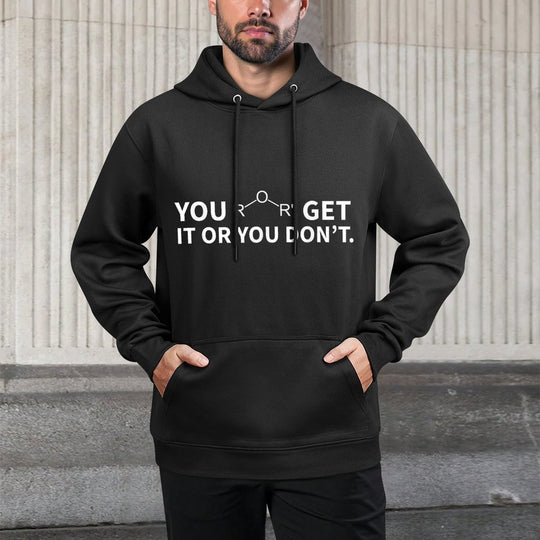 Chemistry Pun You Ether Get It Or You Dont Unisex Design Hoodie