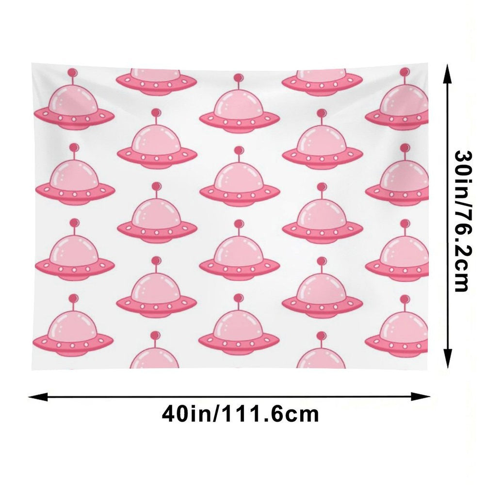 Just A Pink Plane Tapestry