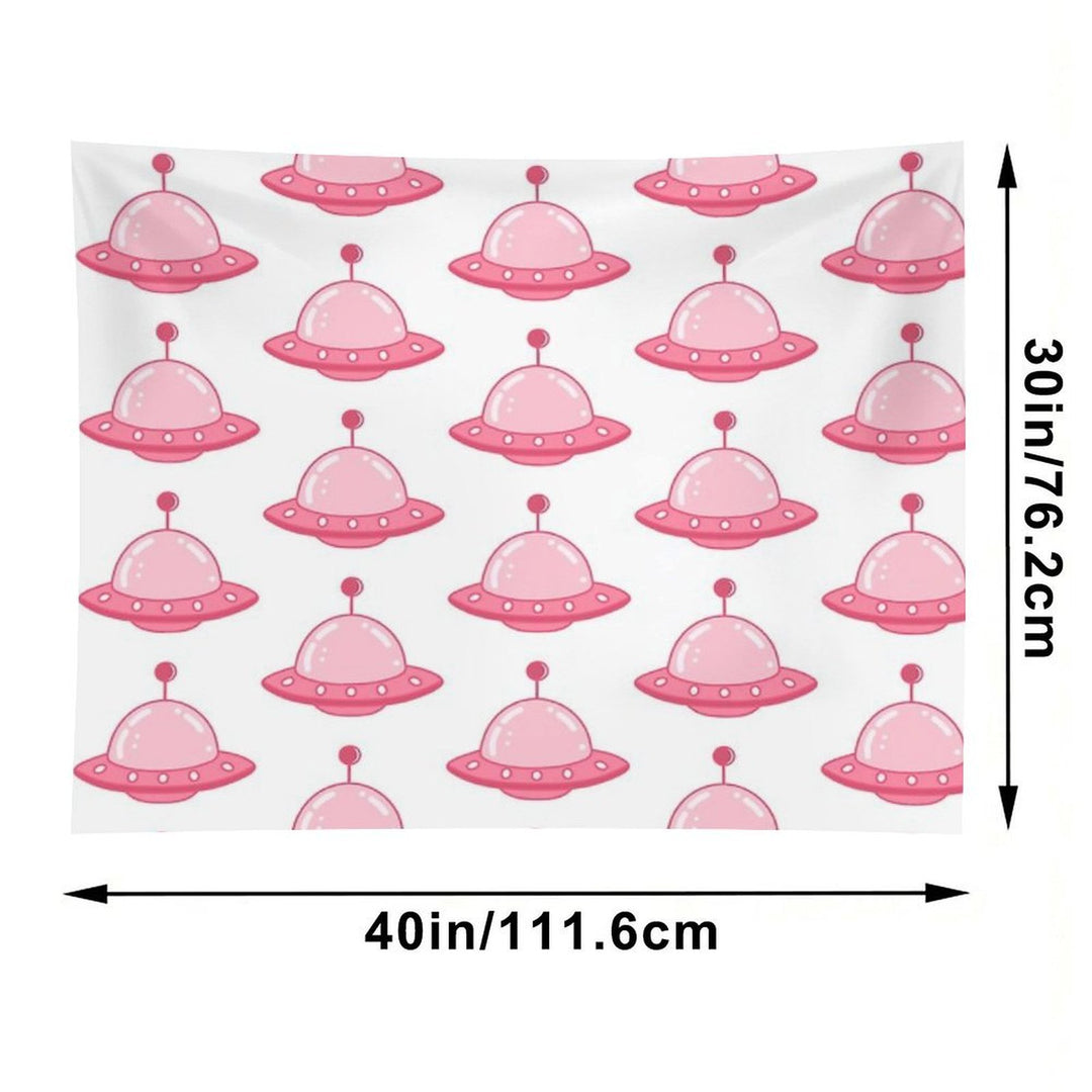 Just A Pink Plane Tapestry