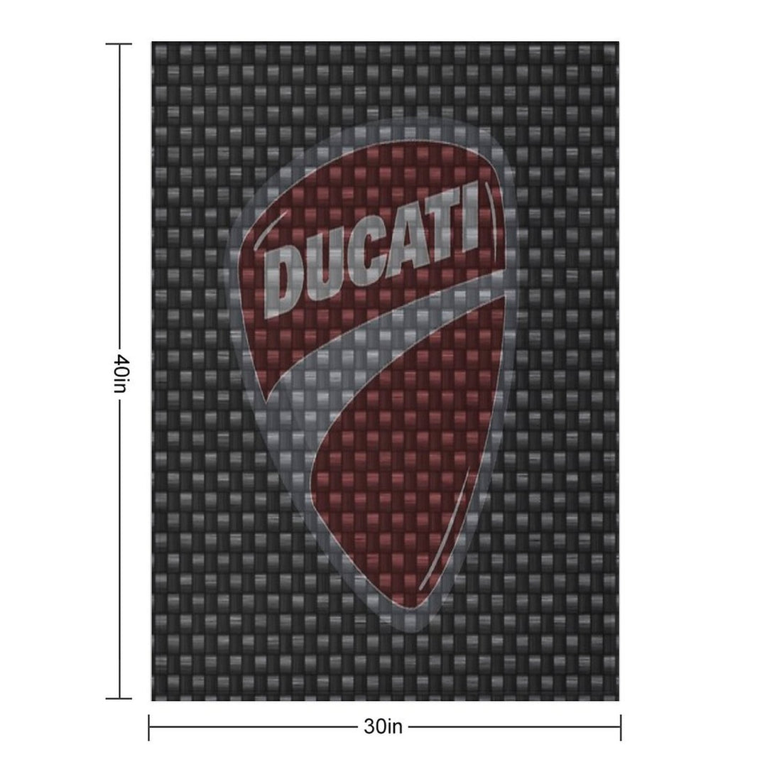 Ducati Corse Motorcycle Comfort Throw Blanket