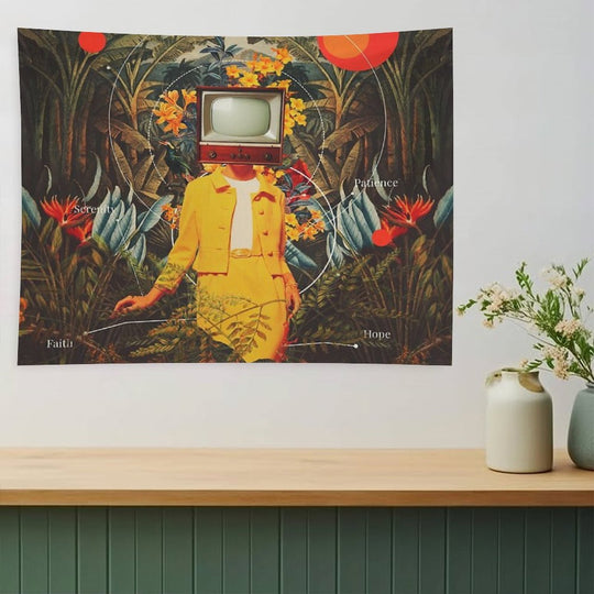 She Came from The Wilderness Tapestry