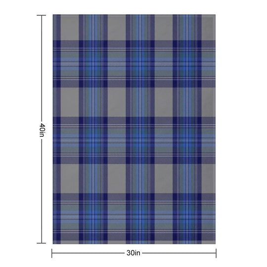 Bennett Scottish Clan Tartan Eco-conscious Throw Blanket