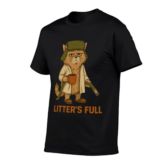 Litter’s Full Cat Parody  Cotton T-Shirt