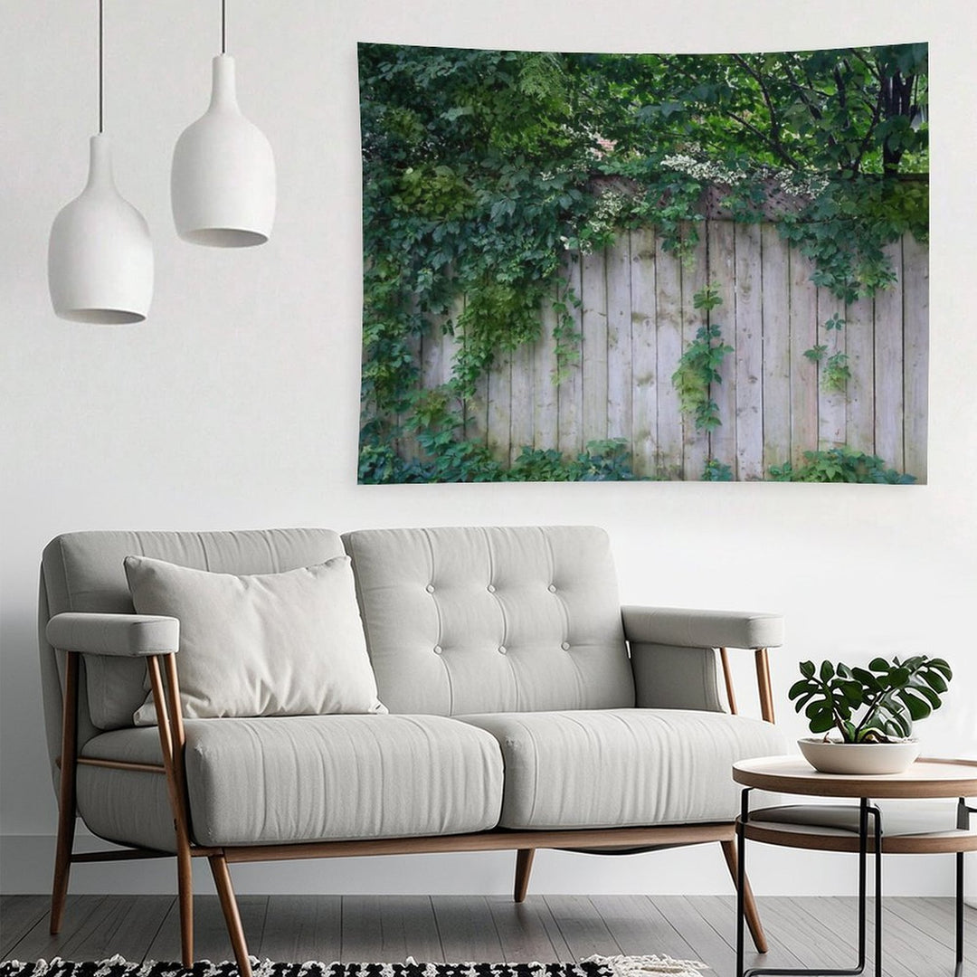 The Green Can Never Be Blocked Tapestry