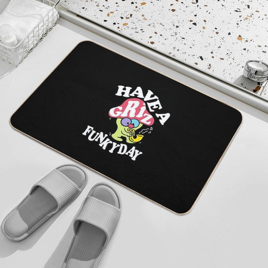 Griz Merch GRiZ Have A Funky Day  Eco-Friendly Bath Mat