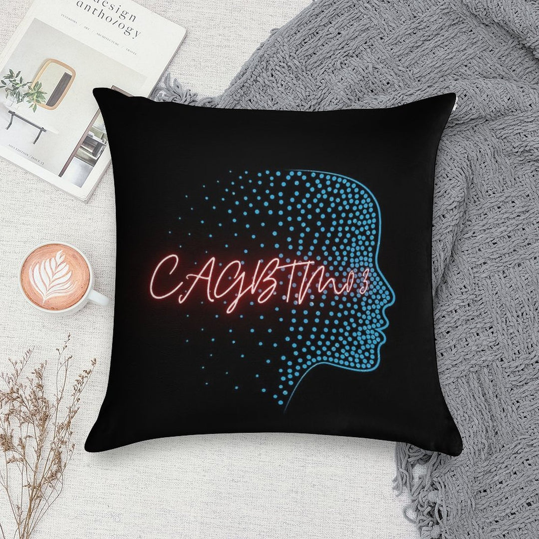 CAGBTM03 Soft Hidden Zipper Throw Pillow