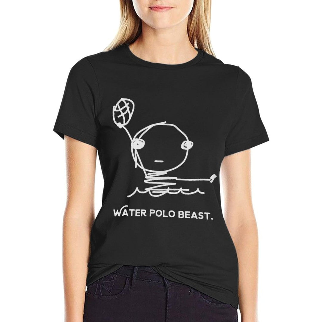 Funny Water Polo for Polo Players  Cotton T-Shirt