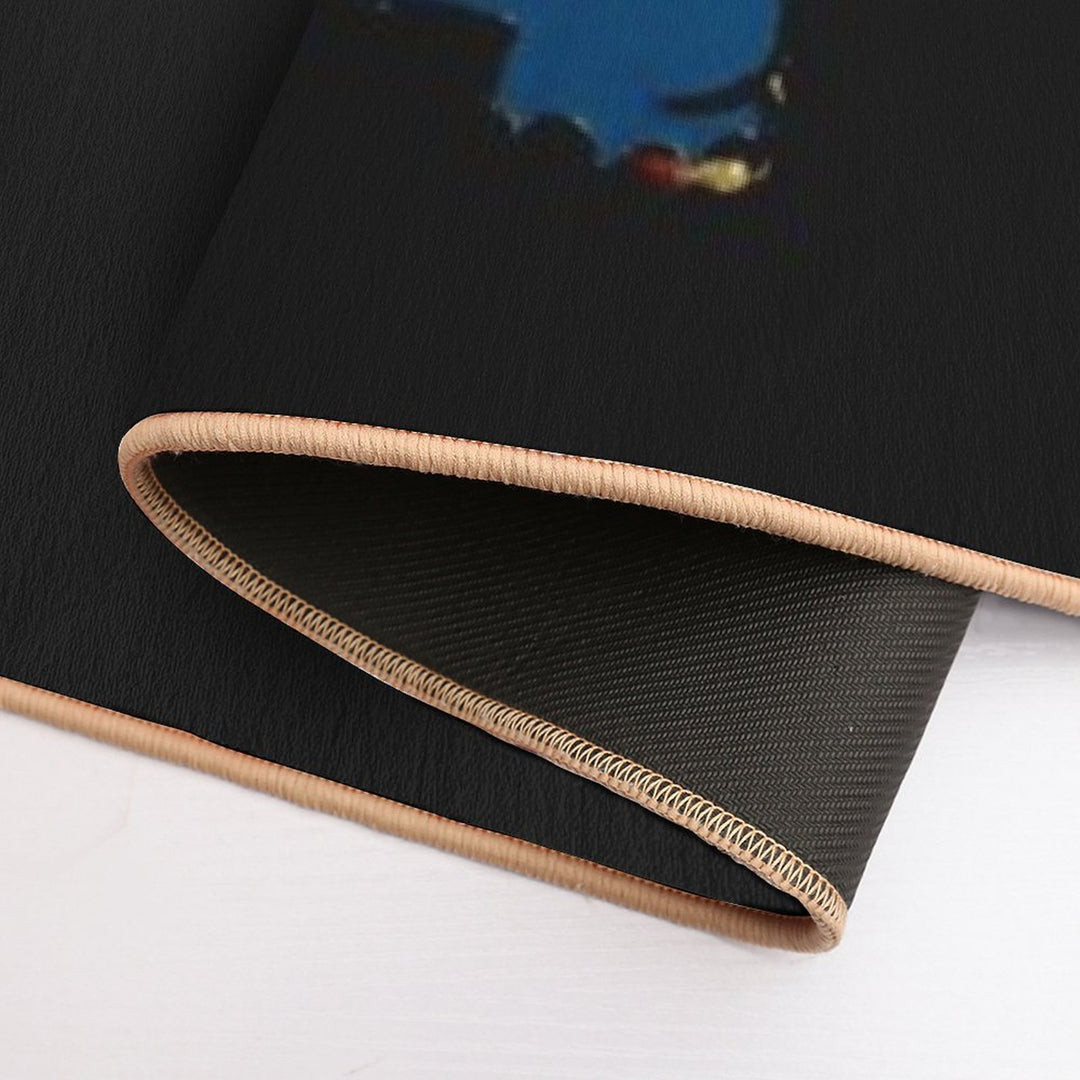 Stitch And Angel in Love  Dirt-Trapping Bath Mat