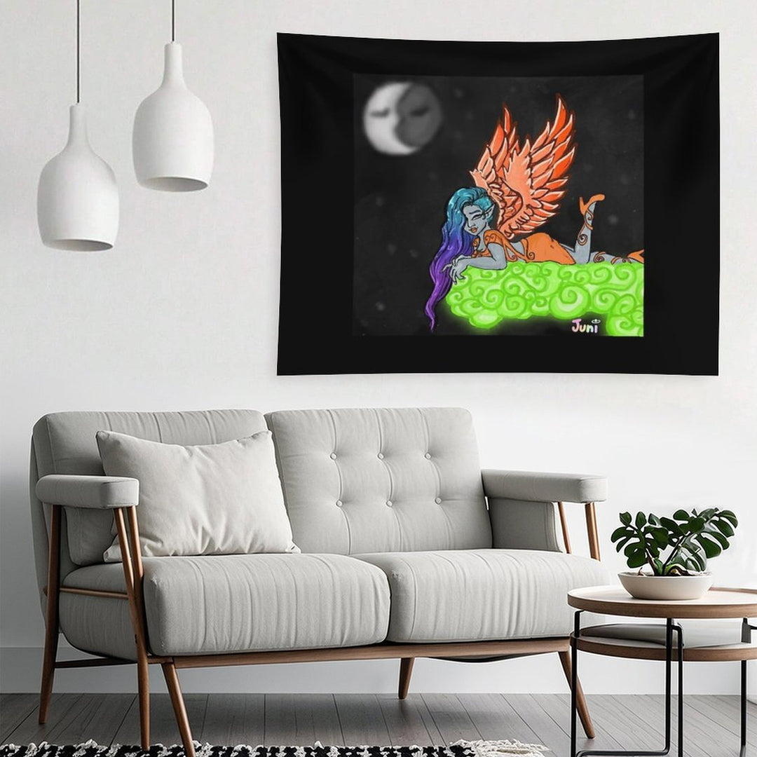 Space Angel Living in The Clouds Tapestry