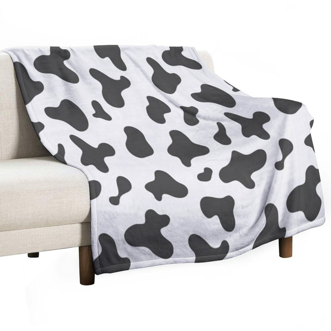 Kawaii Cow Shrink-resistant Throw Blanket