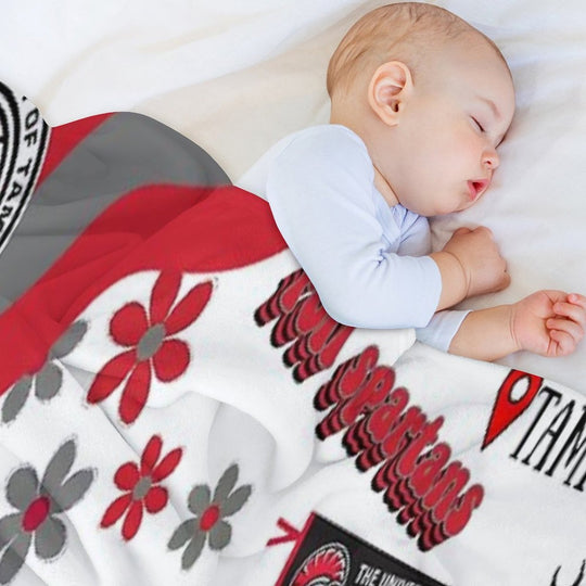 UT Collage Comfort Throw Blanket