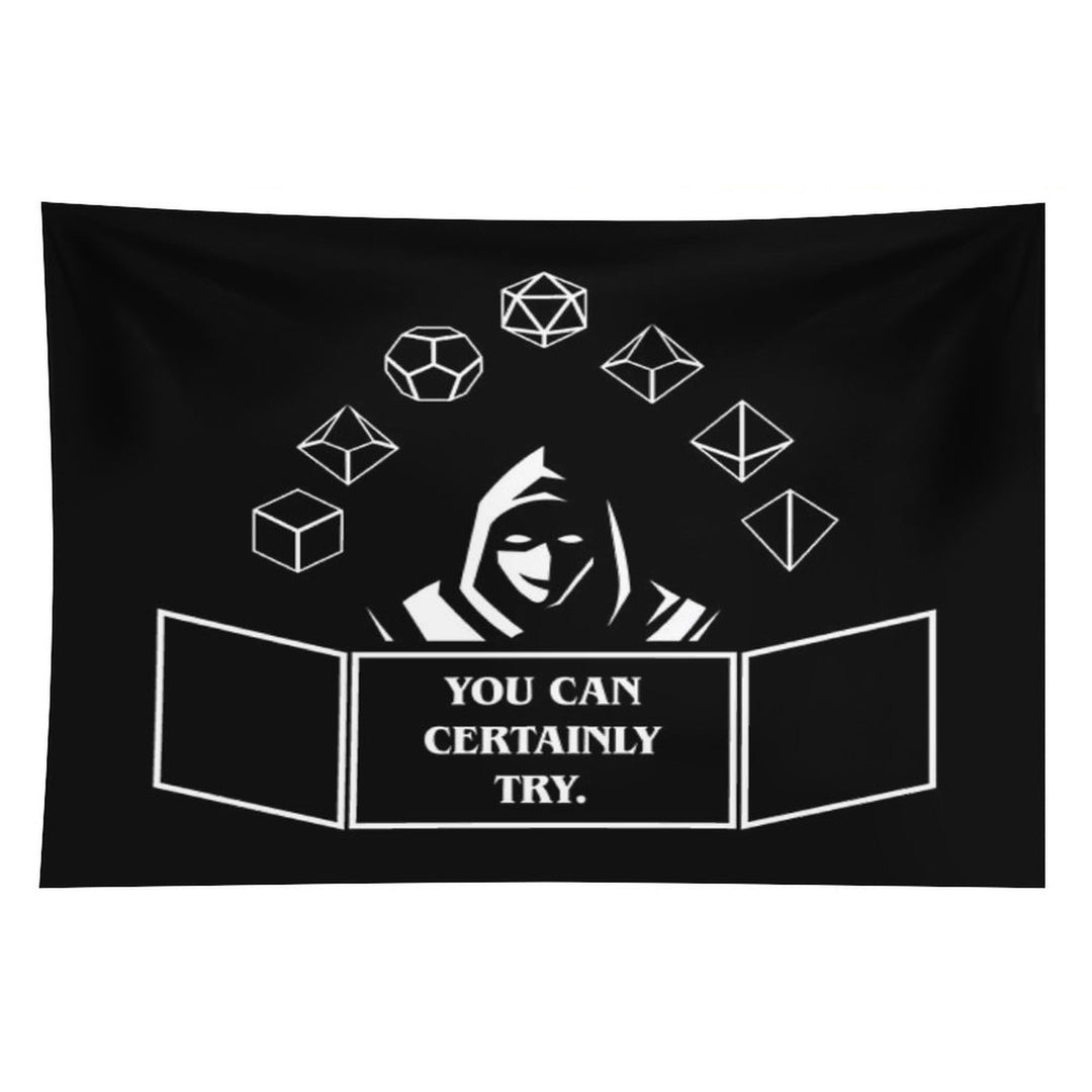 Storyteller Screen And Dice Set Tabletop RPG Gaming Tapestry