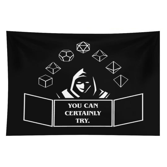 Storyteller Screen And Dice Set Tabletop RPG Gaming Tapestry
