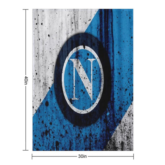 NAPOLI FC Compact Throw Blanket