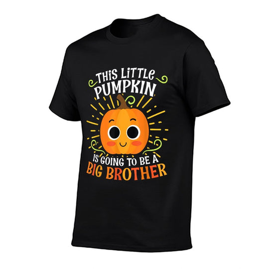 Big Brother Cute Thanksgiving Pumpkin Pregnancy Announcement  Vintage-inspired T-Shirt
