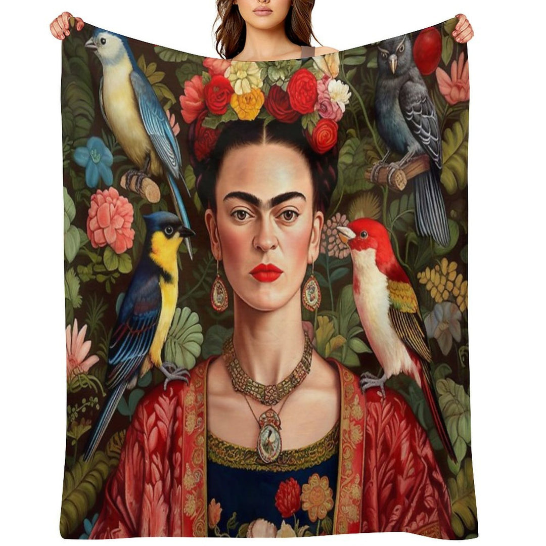 Frida Kahlo 7 Lightweight Throw Blanket