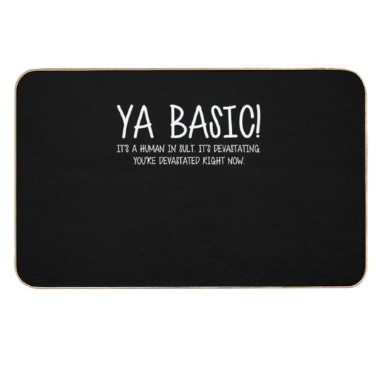 Ya Basic Devastating  Easy Maintenance Bath Mat