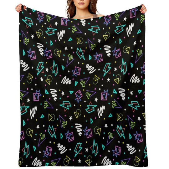 FNAF Security Breach Arcade Carpet Design All-season Throw Blanket